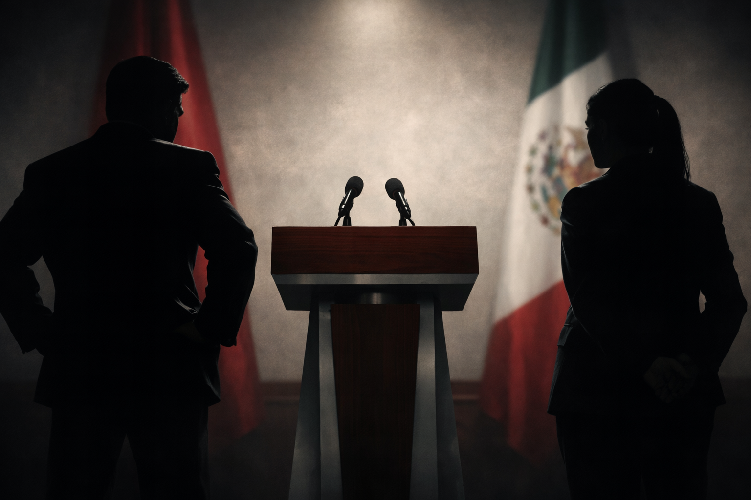 Monreal y la presidenta en un round de sombra político durante la mañanera, tensión entre el Congreso y el Ejecutivo