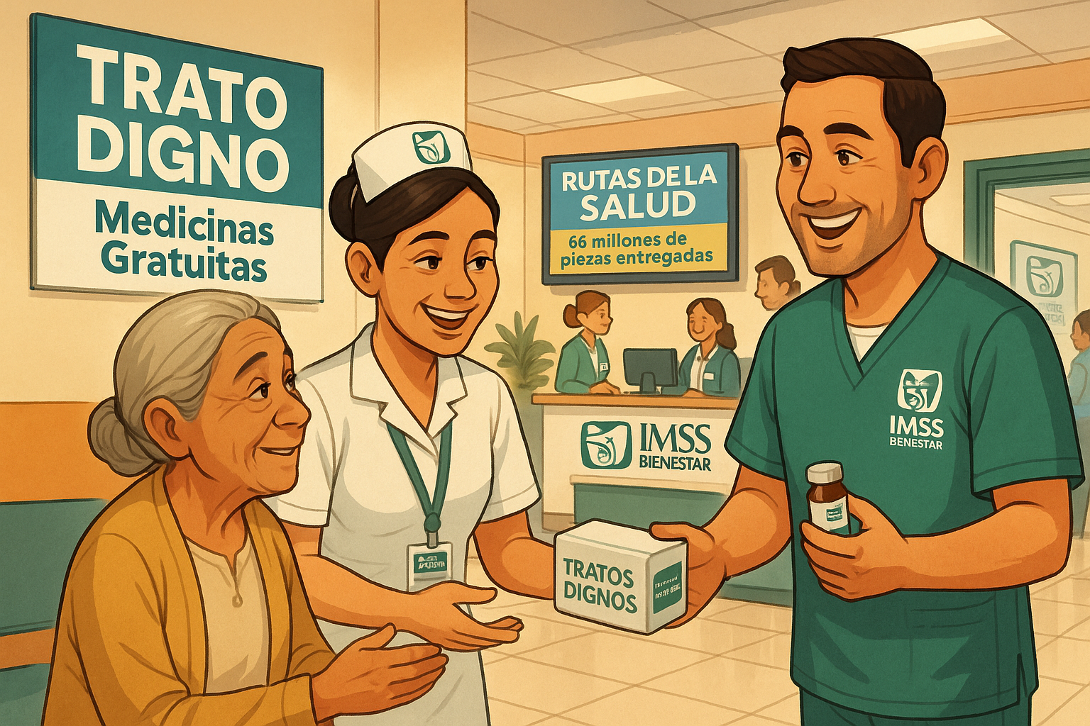 Módulos de Trato Digno comienzan a operar en hospitales del IMSS Bienestar para garantizar atención médica con respeto y calidad humana