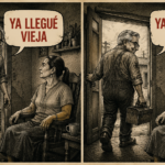 Caricatura política de Rubén Rocha Moya llegando y saliendo de la gubernatura de Sinaloa tras solicitar una nueva licencia.